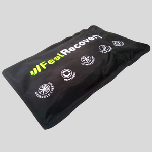 Reusable Gel Ice Packs for Back & Shoulders with Compression Band