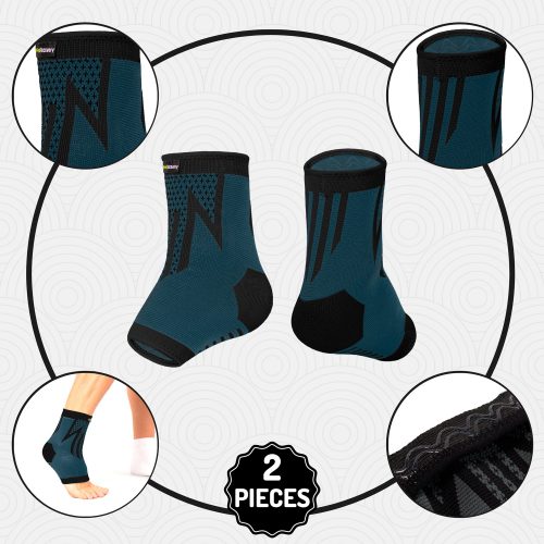 Ankle Compression Sleeve Black