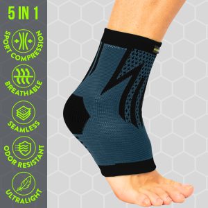 Ankle Compression Sleeve Black