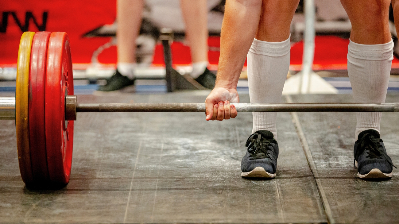 Ankle weightlifting and powerlifting injuries