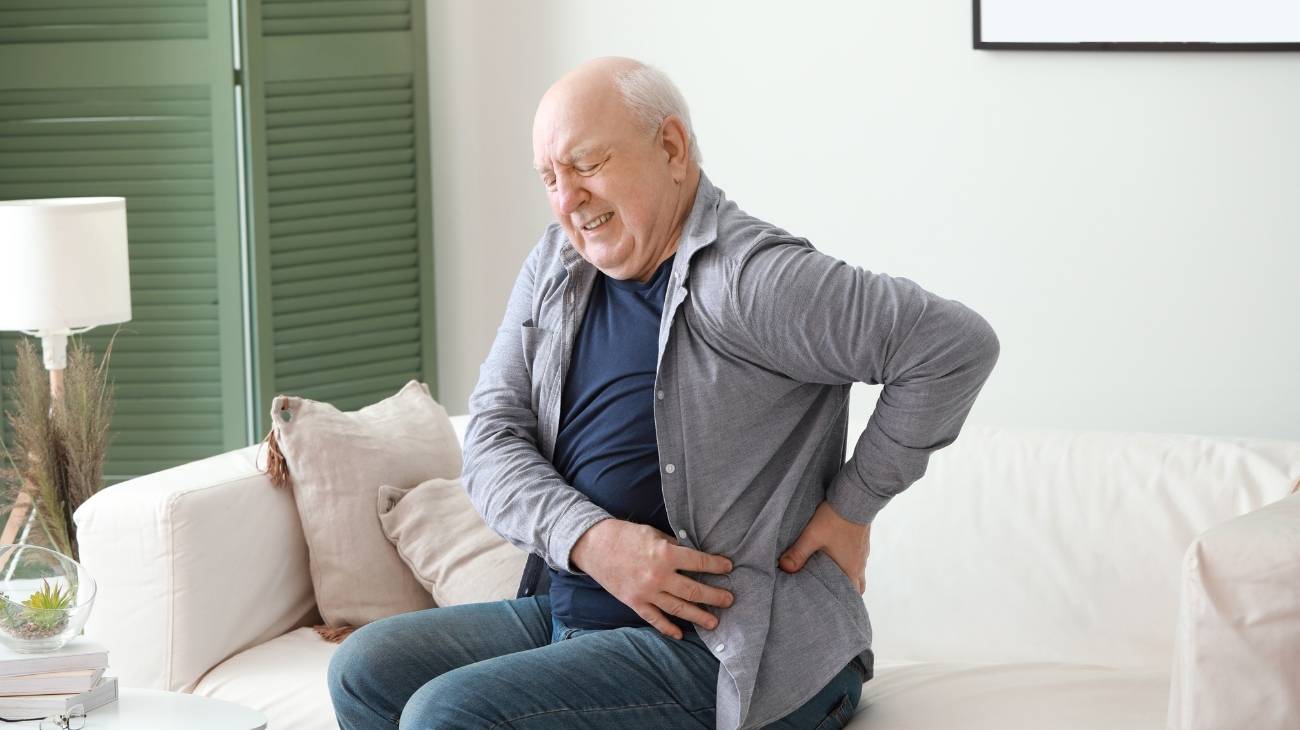 Artrosis lumbar en la espalda y espalda baja