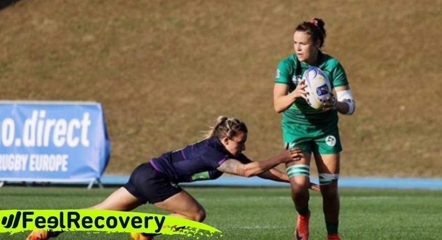 How to apply the RICE therapy to treat first aid injuries in rugby?