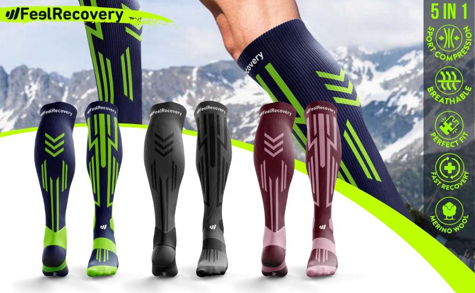 Sport Compression Socks for men and women