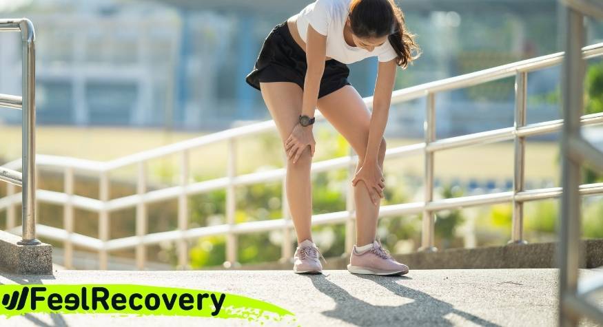 What are the symptoms of calf and soleus pain?