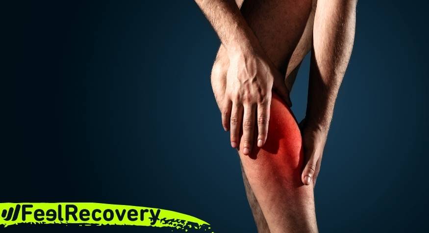 What are the symptoms and types of pain that make us think we have a calf injury?