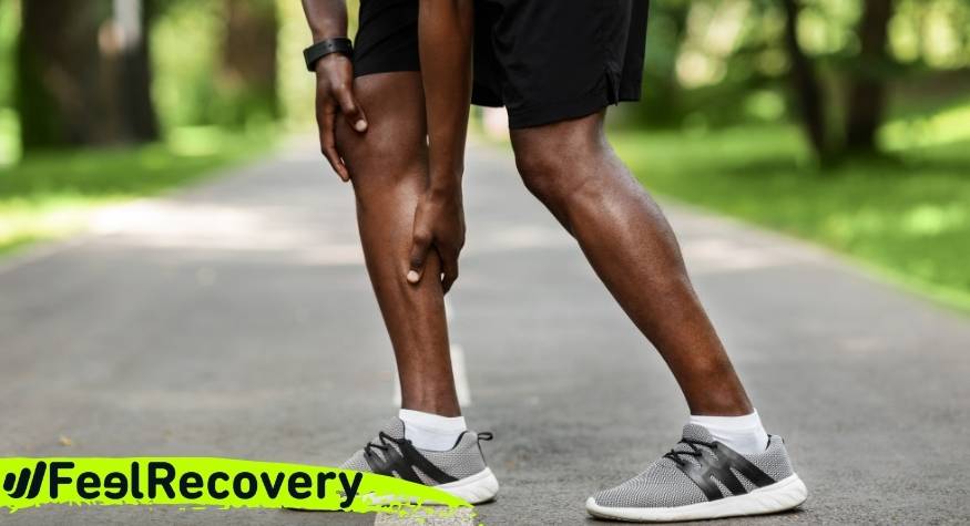 What are the most common types of calf injuries when running?