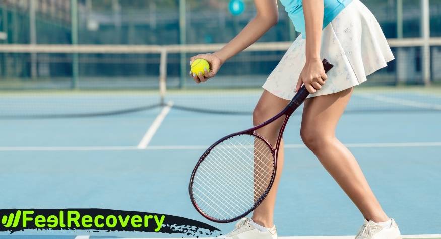 What are the most common types of knee injuries when we play tennis?