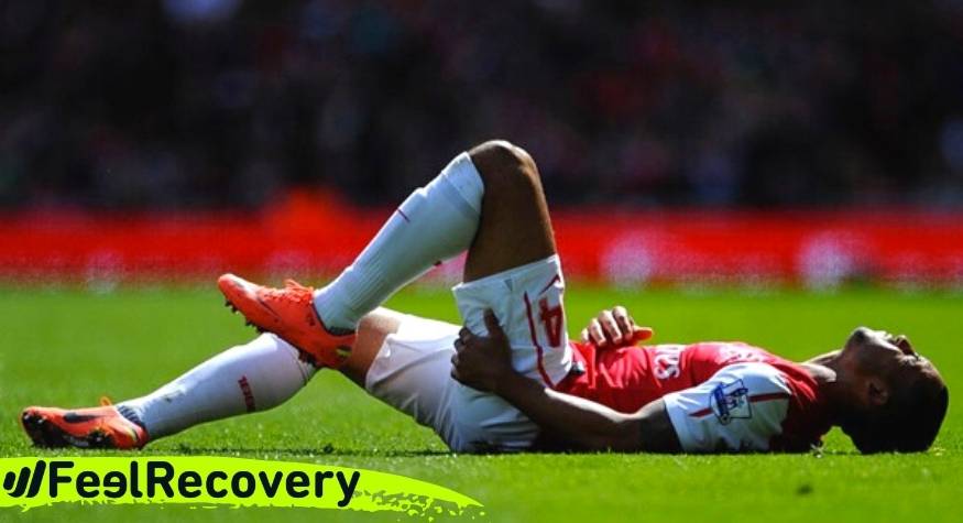 What are the most common types of leg injuries when playing football?