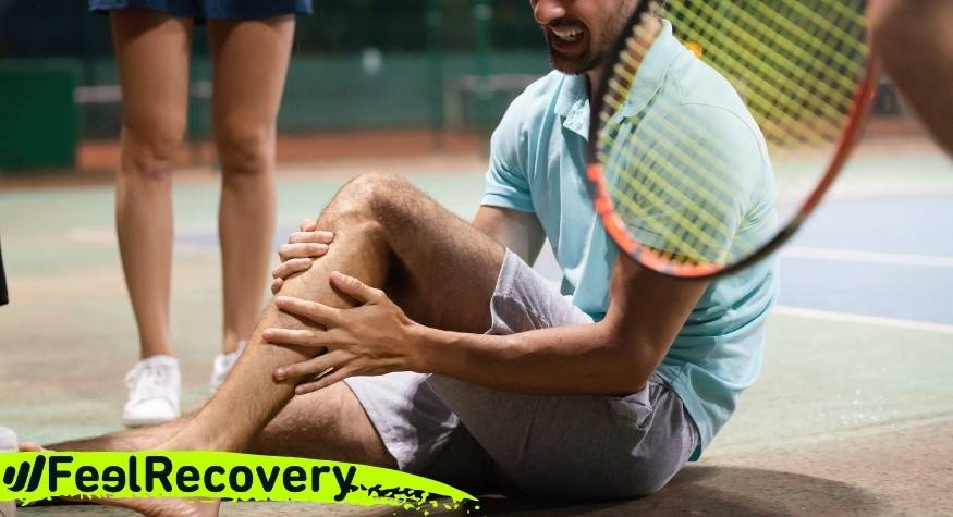 What are the most common types of injuries when we play tennis?