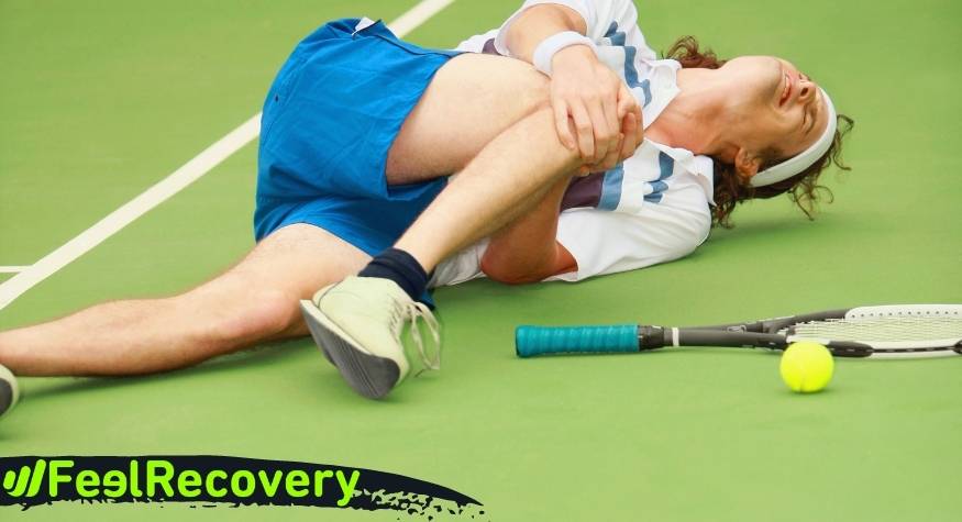 ¿Cuáles son los tipos de lesiones más comunes cuando jugamos al tenis?