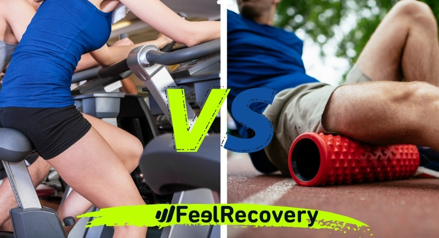 Differences between active and passive recovery