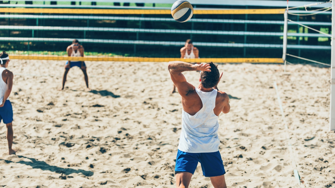 Elbow volleyball injuries