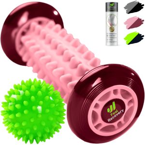 Foot Massage Roller for Plantar Fasciitis Pink