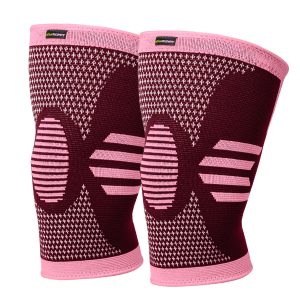Knee Compression Sleeve Pink