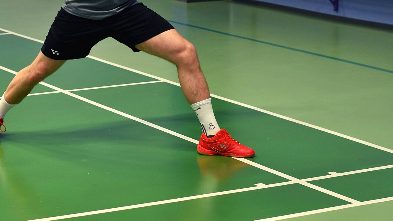 Ankle badminton injuries