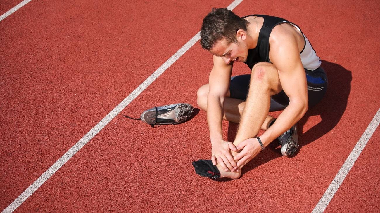 Ankle running injuries