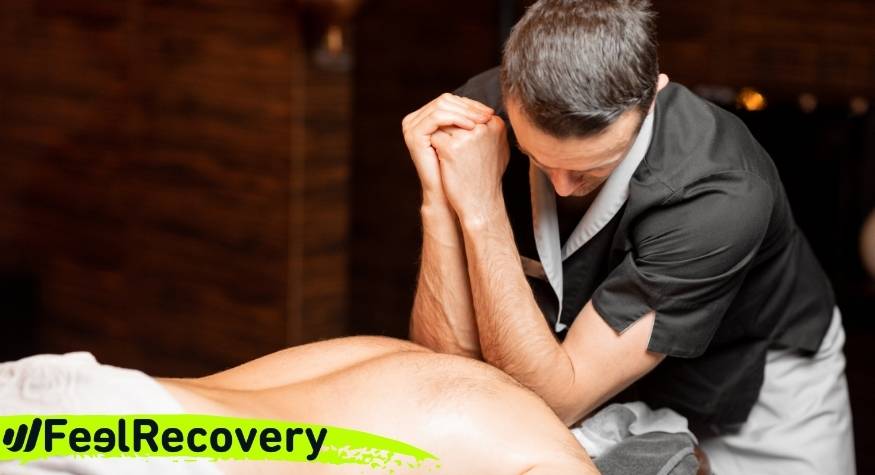 Deep tissue massage