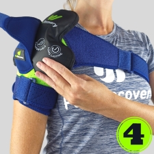 Schritt 4 - Anleitung zum Anlegen einer Schulterbandage