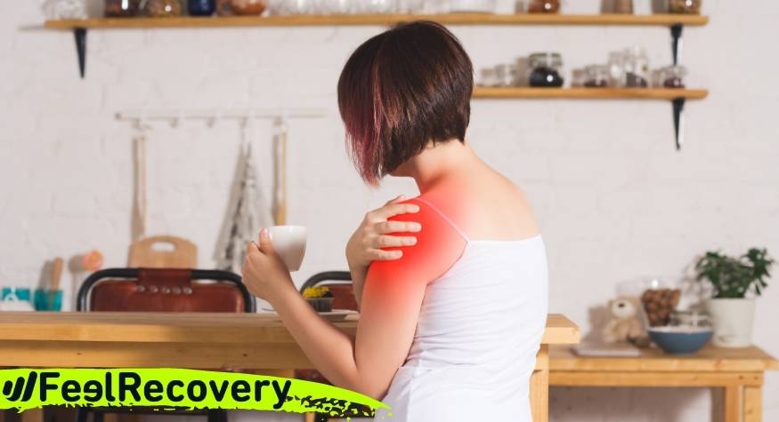 Main symptoms that warn us that we have bursitis of the shoulder