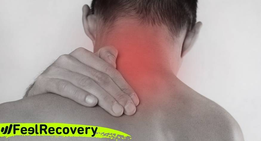 Main symptoms that warn us that we have a cervical sprain