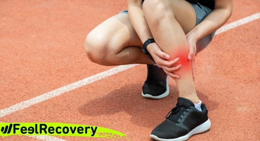 What types of calf injuries can we suffer?