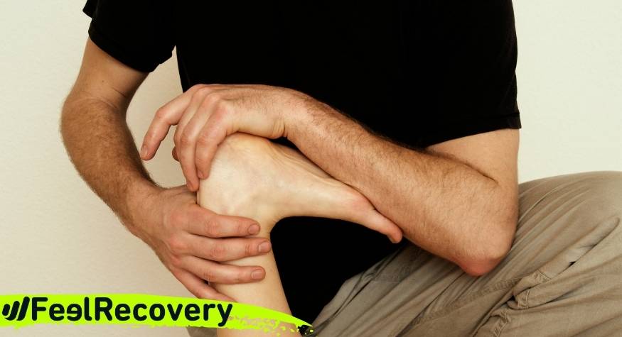 Rehabilitation after a fracture of the foot bones