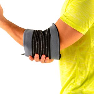 Reusable Gel Ice Packs for Elbow & Arms with Compression Band